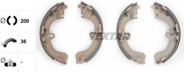 Brake Shoe Set 91043100