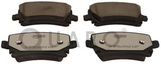 Brake Pad Set, disc brake QUARO SILVER CERAMIC QP5999C