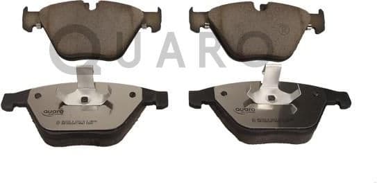 Brake Pad Set, disc brake QUARO SILVER CERAMIC QP2153C