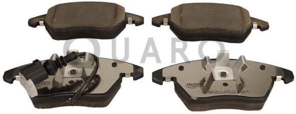 Brake Pad Set, disc brake QUARO SILVER CERAMIC QP4073C