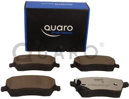 Brake Pad Set, disc brake QUARO SILVER CERAMIC QP2261C - image 2