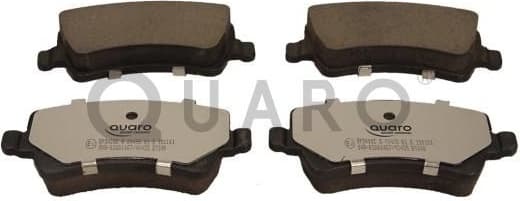 Brake Pad Set, disc brake QUARO SILVER CERAMIC QP3408C