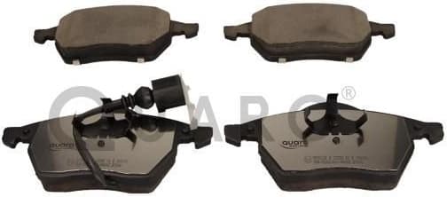 Brake Pad Set, disc brake QUARO SILVER CERAMIC QP5013C