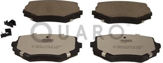 Brake Pad Set, disc brake QUARO SILVER CERAMIC QP4402C
