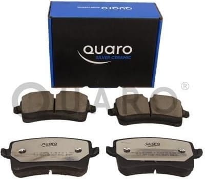 Brake Pad Set, disc brake QUARO SILVER CERAMIC QP5296C - image 2