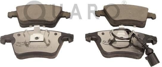 Brake Pad Set, disc brake QUARO SILVER CERAMIC QP1641C