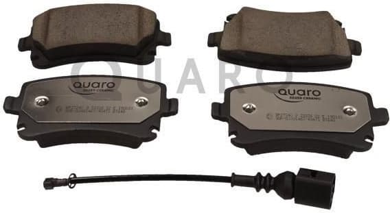 Brake Pad Set, disc brake QUARO SILVER CERAMIC QP2724C