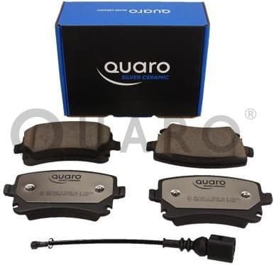 Brake Pad Set, disc brake QUARO SILVER CERAMIC QP2724C - image 2