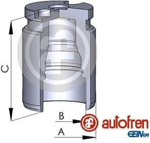 Piston, brake caliper D025417