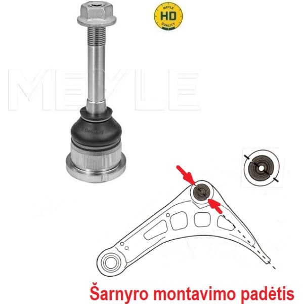 Joint, suspension 3160104305/HD