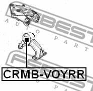 Mounting, engine CRMB-VOYRR - image 2