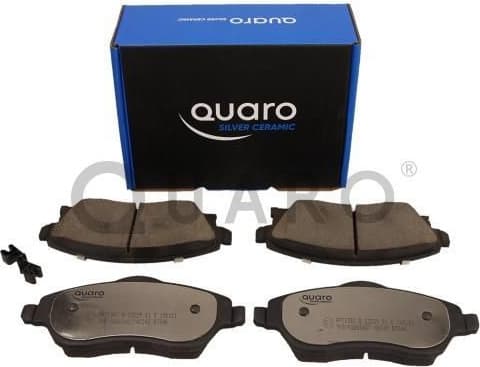 Brake Pad Set, disc brake QUARO SILVER CERAMIC QP7150C - image 2