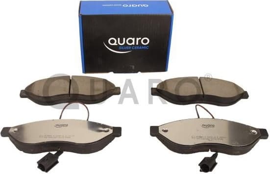 Brake Pad Set, disc brake QUARO SILVER CERAMIC QP3600C - image 2