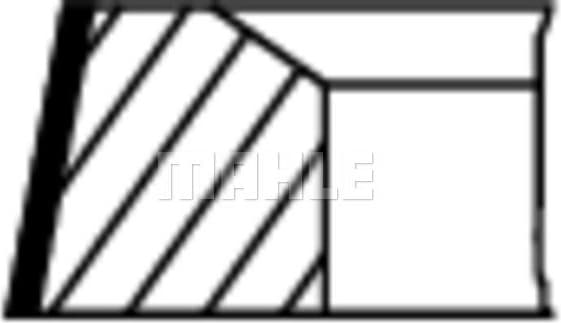 Piston Ring Set 001 01 V0 - image 5