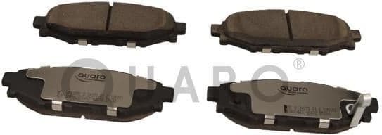 Brake Pad Set, disc brake QUARO SILVER CERAMIC QP1485C