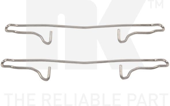 Accessory Kit, disc brake pad 7936100