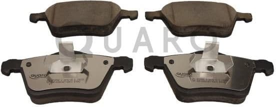 Brake Pad Set, disc brake QUARO SILVER CERAMIC QP2854C
