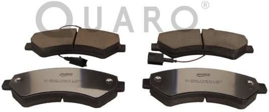 Brake Pad Set, disc brake QUARO SILVER CERAMIC QP4930C