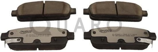 Brake Pad Set, disc brake QUARO SILVER CERAMIC QP3663C