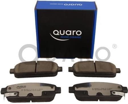 Brake Pad Set, disc brake QUARO SILVER CERAMIC QP3663C - image 2