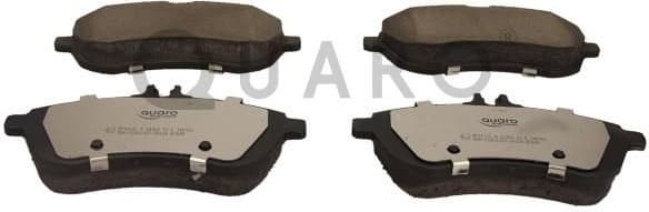 Brake Pad Set, disc brake QUARO SILVER CERAMIC QP4442C