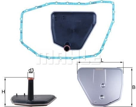 Hydraulic Filter, automatic transmission HX235D