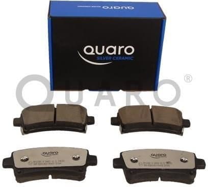 Brake Pad Set, disc brake QUARO SILVER CERAMIC QP1236C