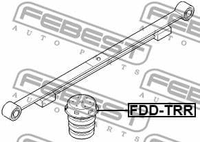 Rubber Buffer, suspension FDD-TRR - image 2