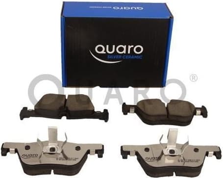 Brake Pad Set, disc brake QUARO SILVER CERAMIC QP5621C - image 2