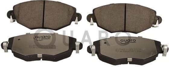 Brake Pad Set, disc brake QUARO SILVER CERAMIC QP4432C