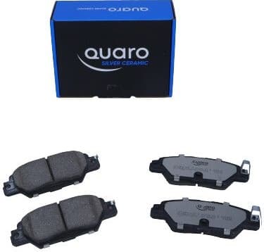 Brake Pad Set, disc brake QUARO SILVER CERAMIC QP6118C