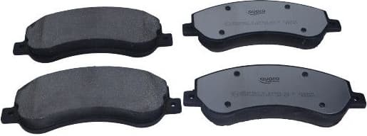 Brake Pad Set, disc brake QUARO SILVER CERAMIC QP4696C - image 2