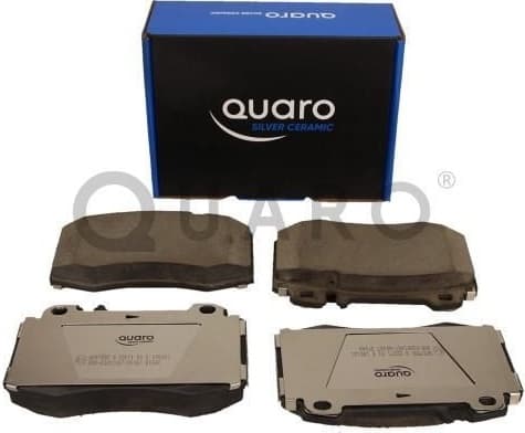 Brake Pad Set, disc brake QUARO SILVER CERAMIC QP0759C - image 2