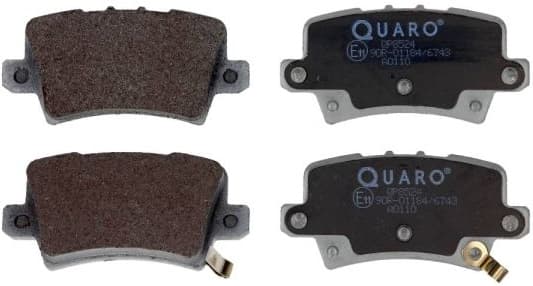 Brake Pad Set, disc brake QP8524