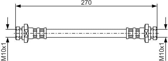 Brake Hose 1 987 476 737