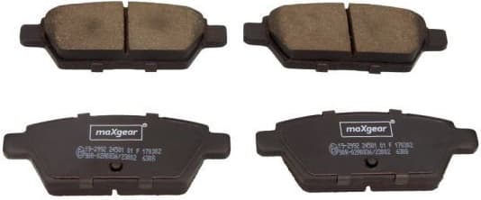 Brake Pad Set, disc brake 19-2992