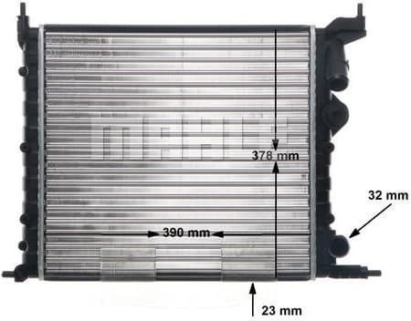 Radiator, engine cooling BEHR CR 488 000S - image 12