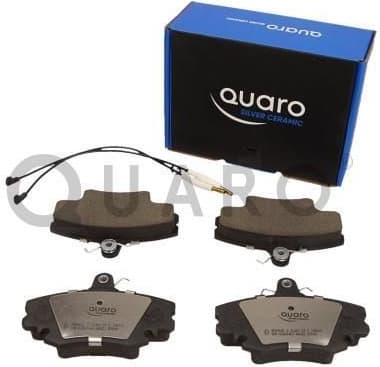Brake Pad Set, disc brake QUARO SILVER CERAMIC QP0910C - image 2
