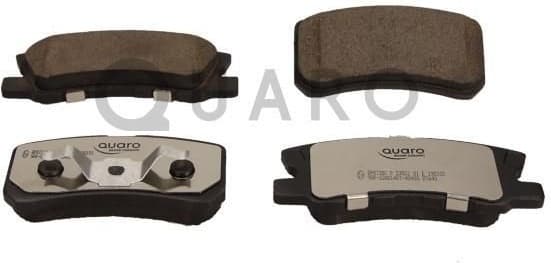 Brake Pad Set, disc brake QUARO SILVER CERAMIC QP8738C