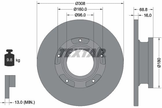 Brake Disc PRO 92273903