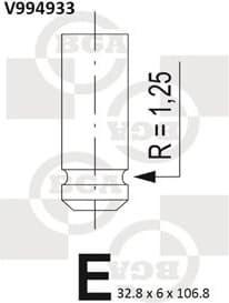 Intake Valve V994933