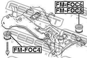 Bushing, axle beam FM-FOC4 - image 2