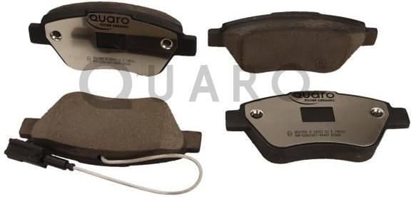 Brake Pad Set, disc brake QUARO SILVER CERAMIC QP6350C