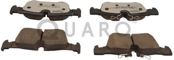 Brake Pad Set, disc brake QUARO SILVER CERAMIC QP0244C