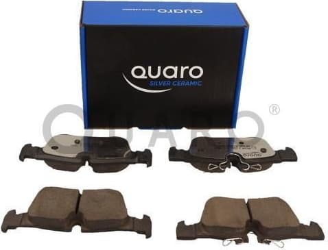 Brake Pad Set, disc brake QUARO SILVER CERAMIC QP0244C - image 2
