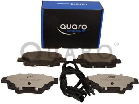 Brake Pad Set, disc brake QUARO SILVER CERAMIC QP7135C - image 2