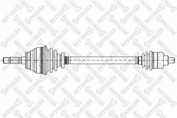 Drive Shaft 158 1016-SX