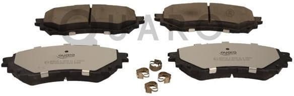 Brake Pad Set, disc brake QUARO SILVER CERAMIC QP9911C
