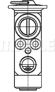 Expansion Valve, air conditioning BEHR *** PREMIUM LINE *** AVE 104 000P - image 2