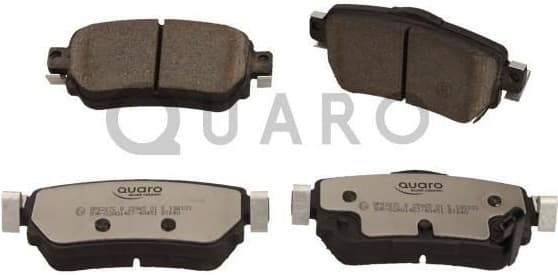 Brake Pad Set, disc brake QUARO SILVER CERAMIC QP8267C
